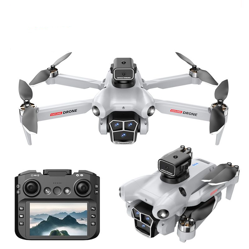 CS24 Foldable RC Drone with 2K Camera – Obstacle Avoidance, Optical Flow, 2 Batteries