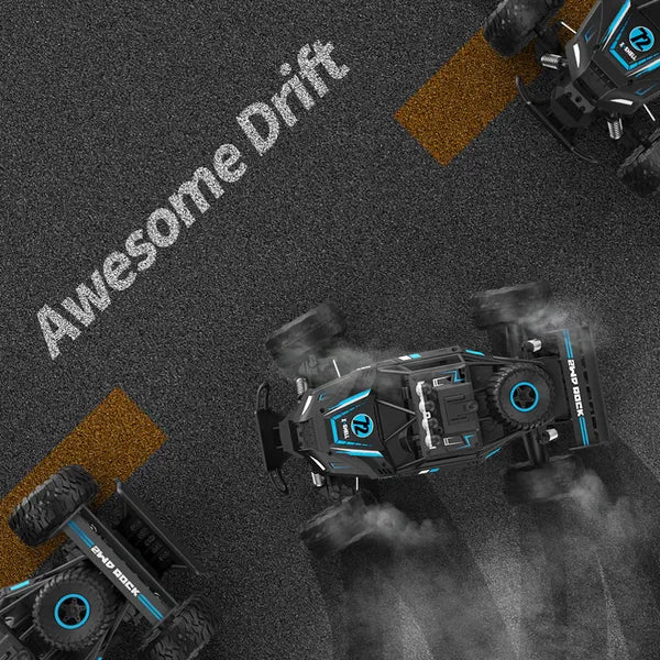 4WD Off‑Road RC Car – High‑Speed Remote Control Truck with Suspension System, Anti‑Crash Build & Long Endurance Battery