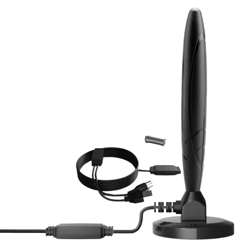 Upgraded Indoor HDTV Digital Antenna – 4K/1080P Long‑Range Amplified Signal Receive