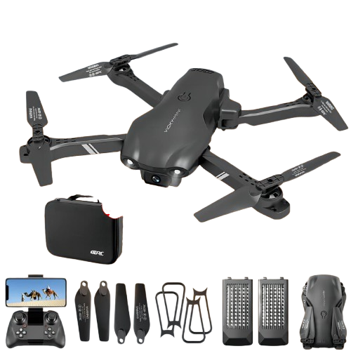 V13 RC Drone with 1080P HD Camera, WiFi FPV, Foldable, 26-Min Flight, 2 Batteries