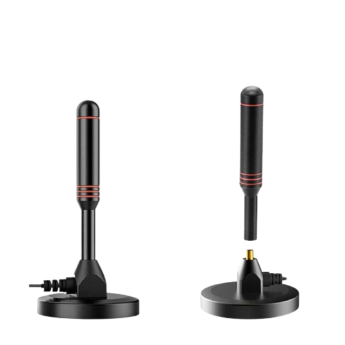 HDTV Antenna – Long‑Range Indoor/Outdoor Digital TV Antenna with Amplifier & Magnetic Base, 4K/1080p Support, Free Local Channels