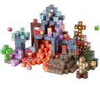 VEVOR Magnetic Blocks – 100‑Piece Dark Castle Building Set for Kids