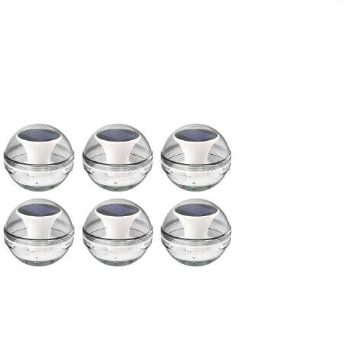 Solar Floating Pool Lights – 6‑Pack Color‑Changing LED Waterproof Glow Globes (Solar Powered, IPX7)