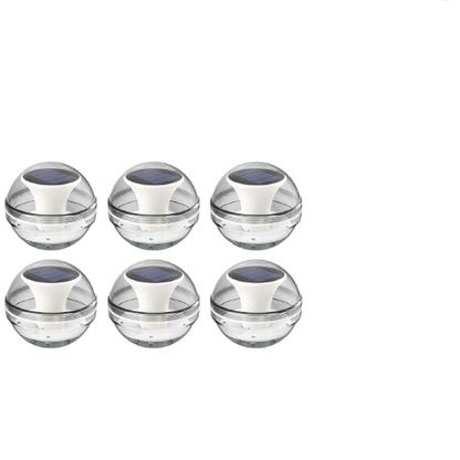 Solar Floating Pool Lights – 6‑Pack Color‑Changing LED Waterproof Glow Globes (Solar Powered, IPX7)