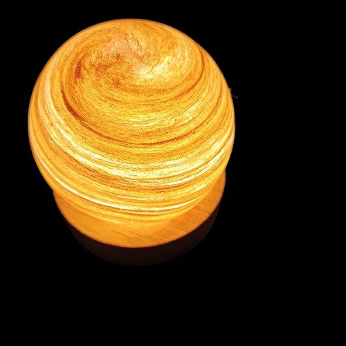 Colorful USB Rainbow Planet Night Light - Decorative Astronomical Ornaments for Desktop & Art Crafts