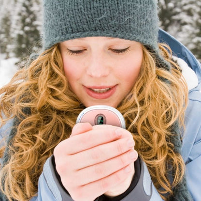 double‑sided electric hand warmer for fast winter heating