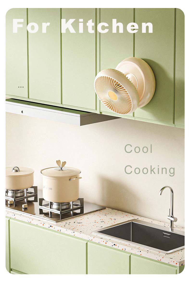 small desktop fan for bedroom office kitchen or dorm cooling