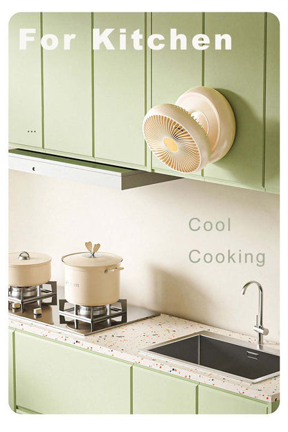 small desktop fan for bedroom office kitchen or dorm cooling