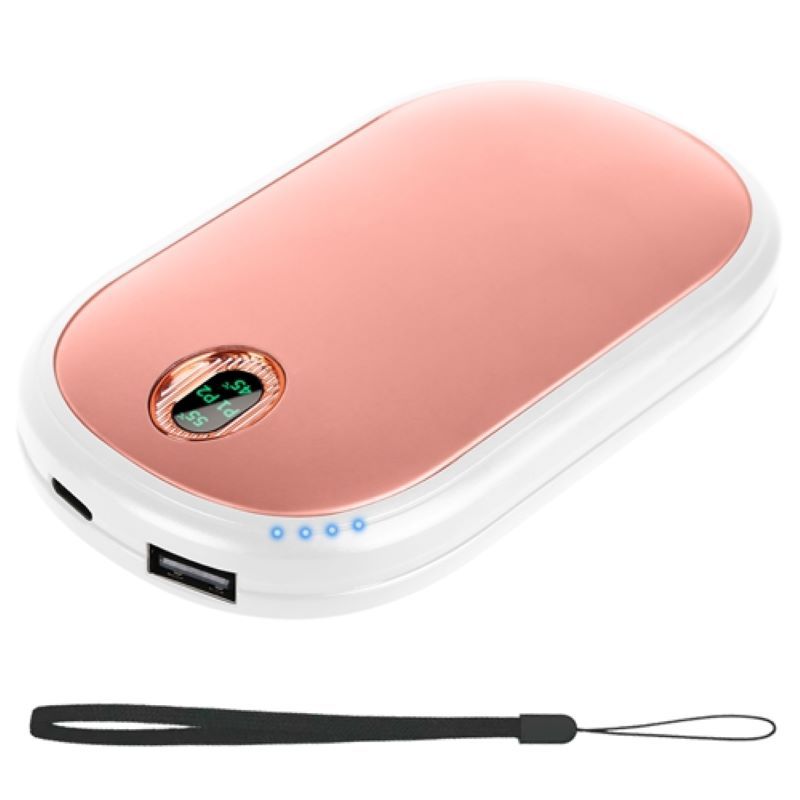 compact pocket‑sized electric hand warmer for winter use