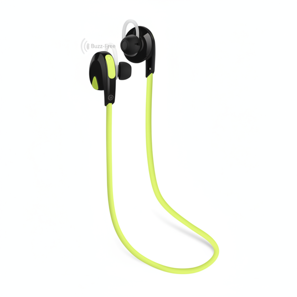 Lime Green Headphones